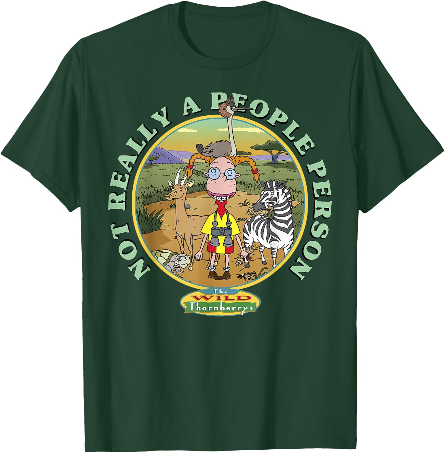 The Wild Thornberrys Eliza Not Really A People Person T-Shirt - T-Shirt | Forest