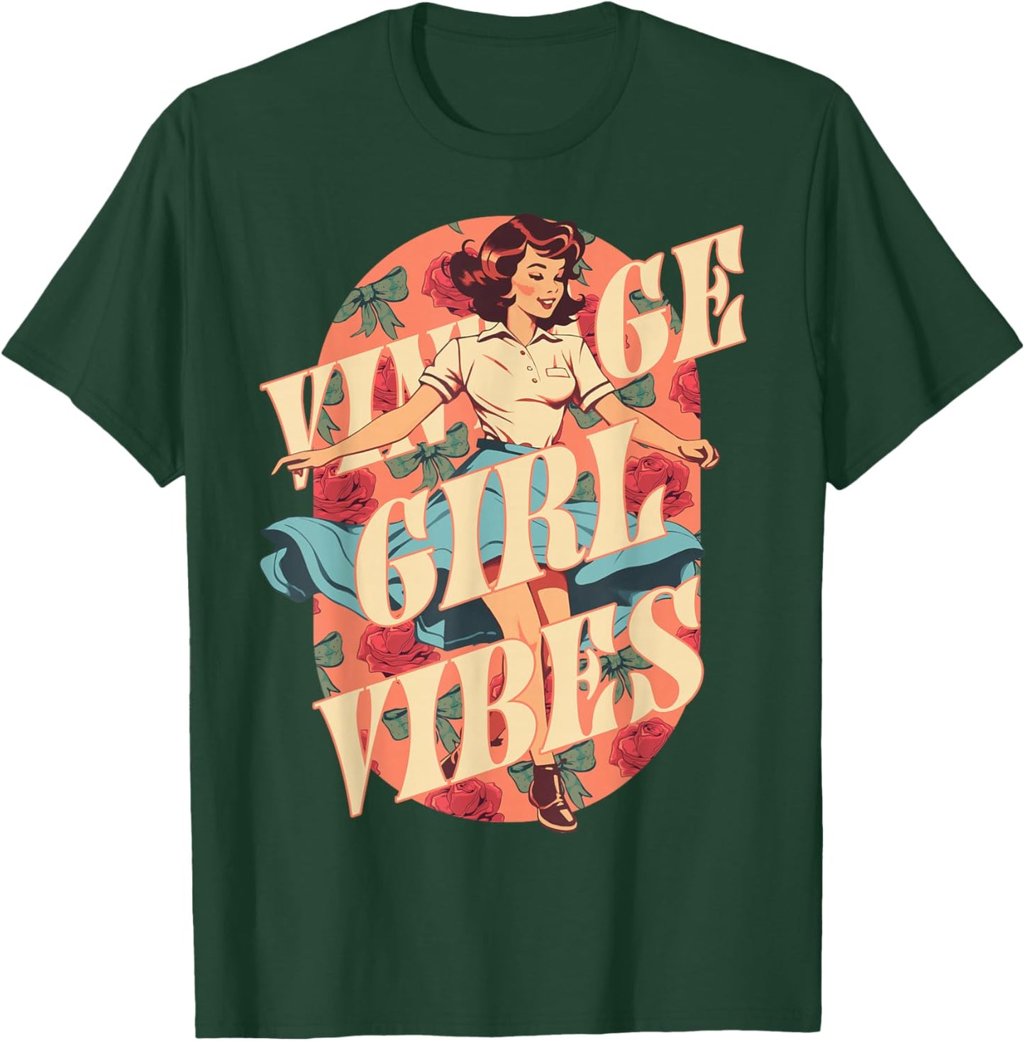Girlhood Childhood Memory Throwback Innocent 80s 90s Girls T-Shirt - T-Shirt | Forest