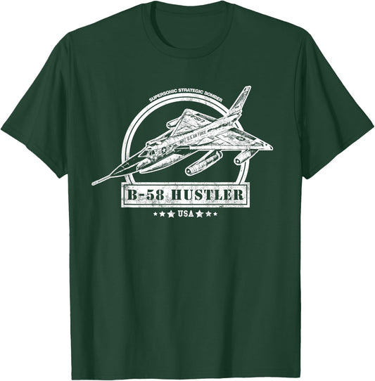 B-58 Hustler Aircraft T-Shirt - T-Shirt | Forest