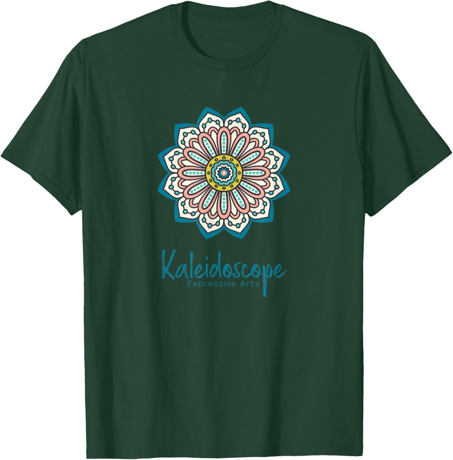 Kaleidoscope Expressive Arts Class Graphic T-Shirt - T-Shirt | Forest