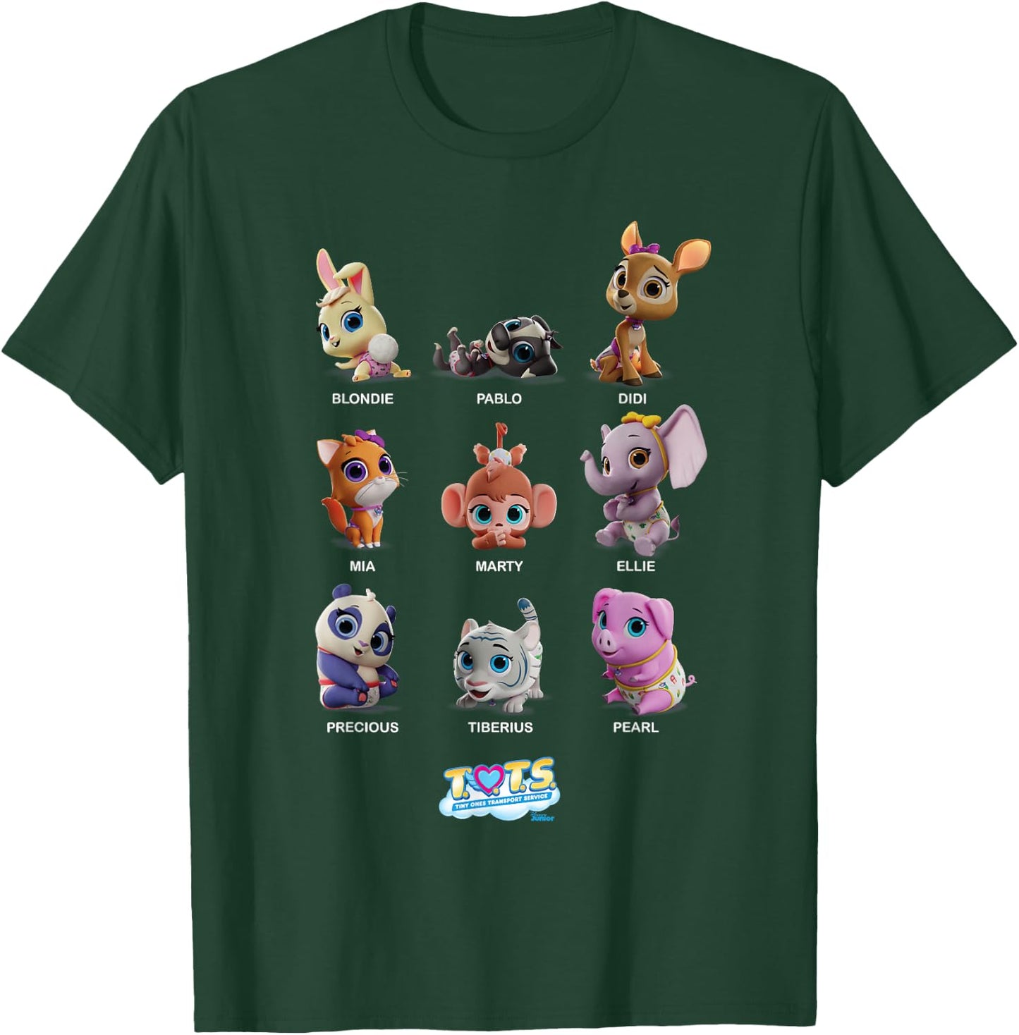 Disney Junior T.O.T.S. Characters T-Shirt - T-Shirt | Forest