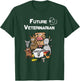 Future Veterinarian Vet Tech Student Shirt Kids T-Shirt - T-Shirt | Forest