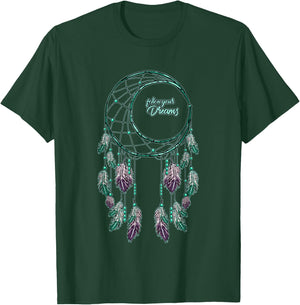 Dream Catcher Dreamcatcher Cool Indian American Gift T-Shirt - T-Shirt | Forest