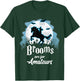Brooms Are For Amateurs Halloween Horse Lovers Shirt T-Shirt - T-Shirt | Forest