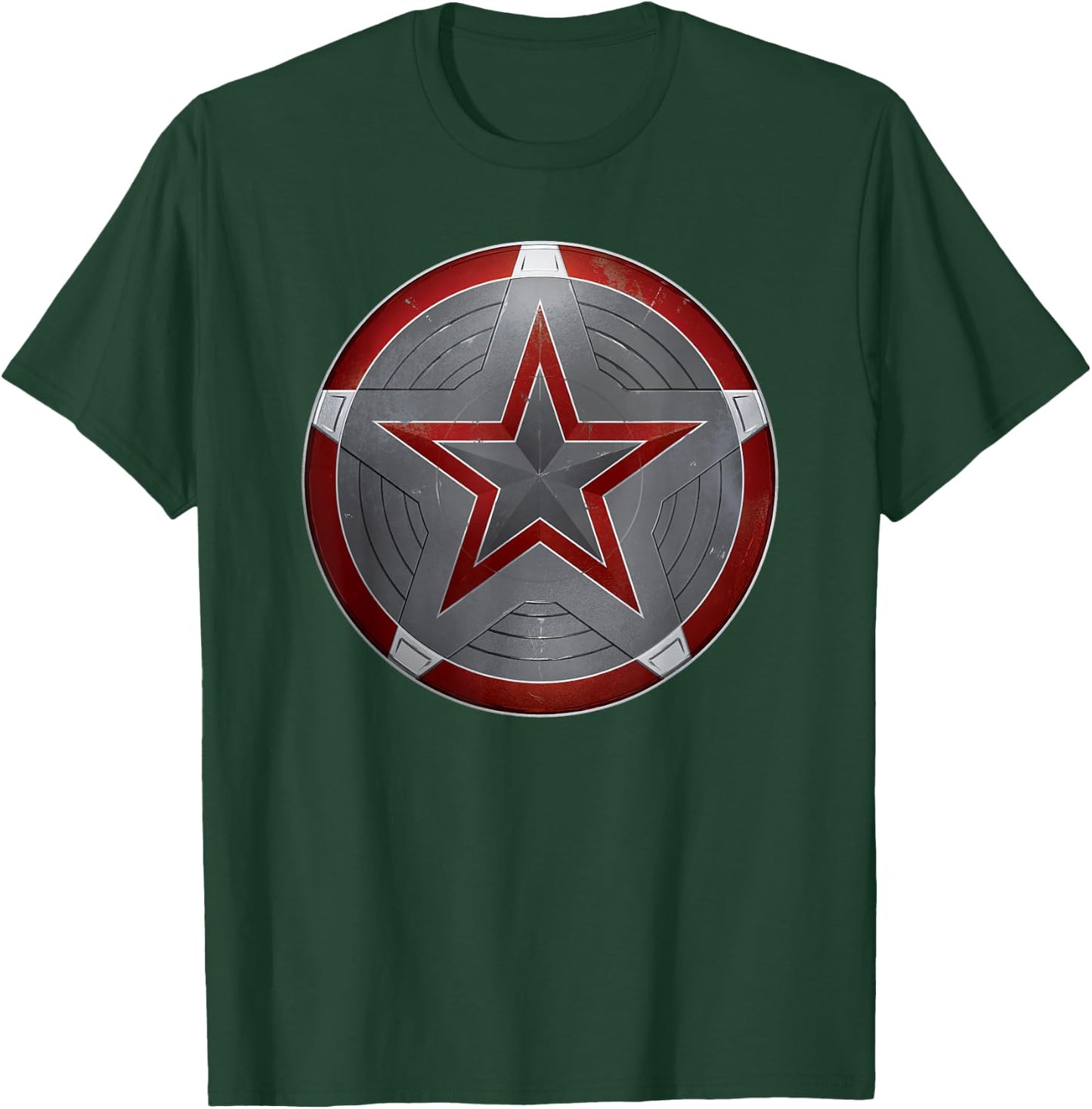Marvel Black Widow Red Guardian Shield T-Shirt - T-Shirt | Forest