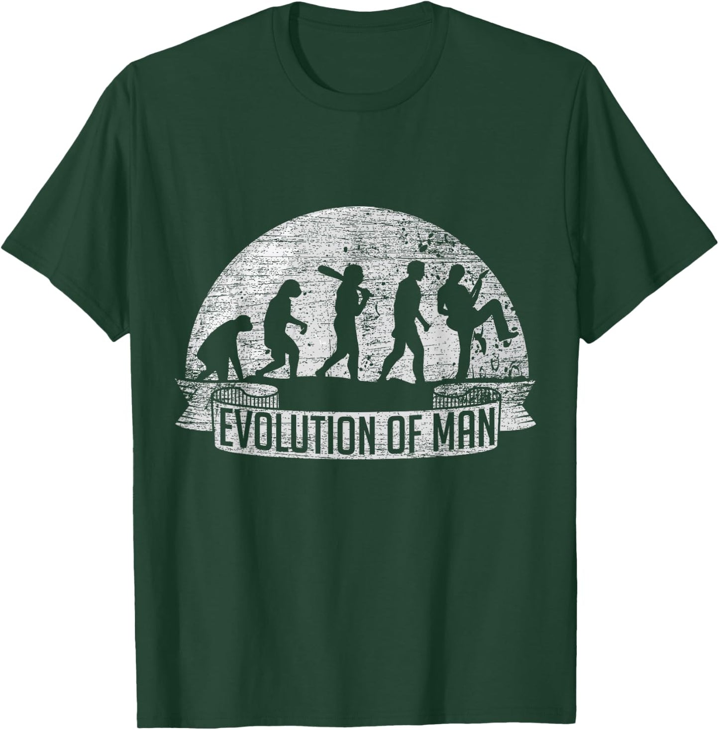 Evolution Guitar T-Shirt - T-Shirt | Forest