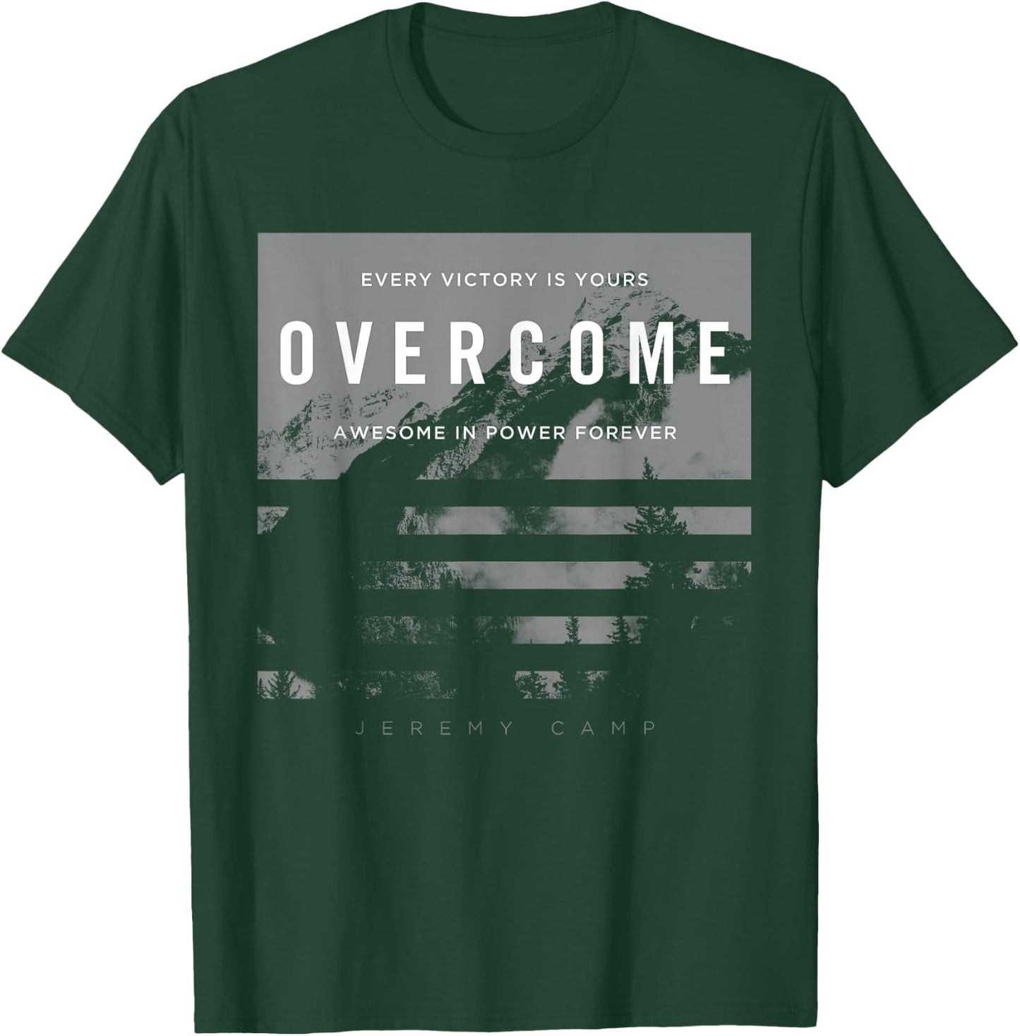 Jeremy Camp - Overcome T-Shirt - T-Shirt | Forest