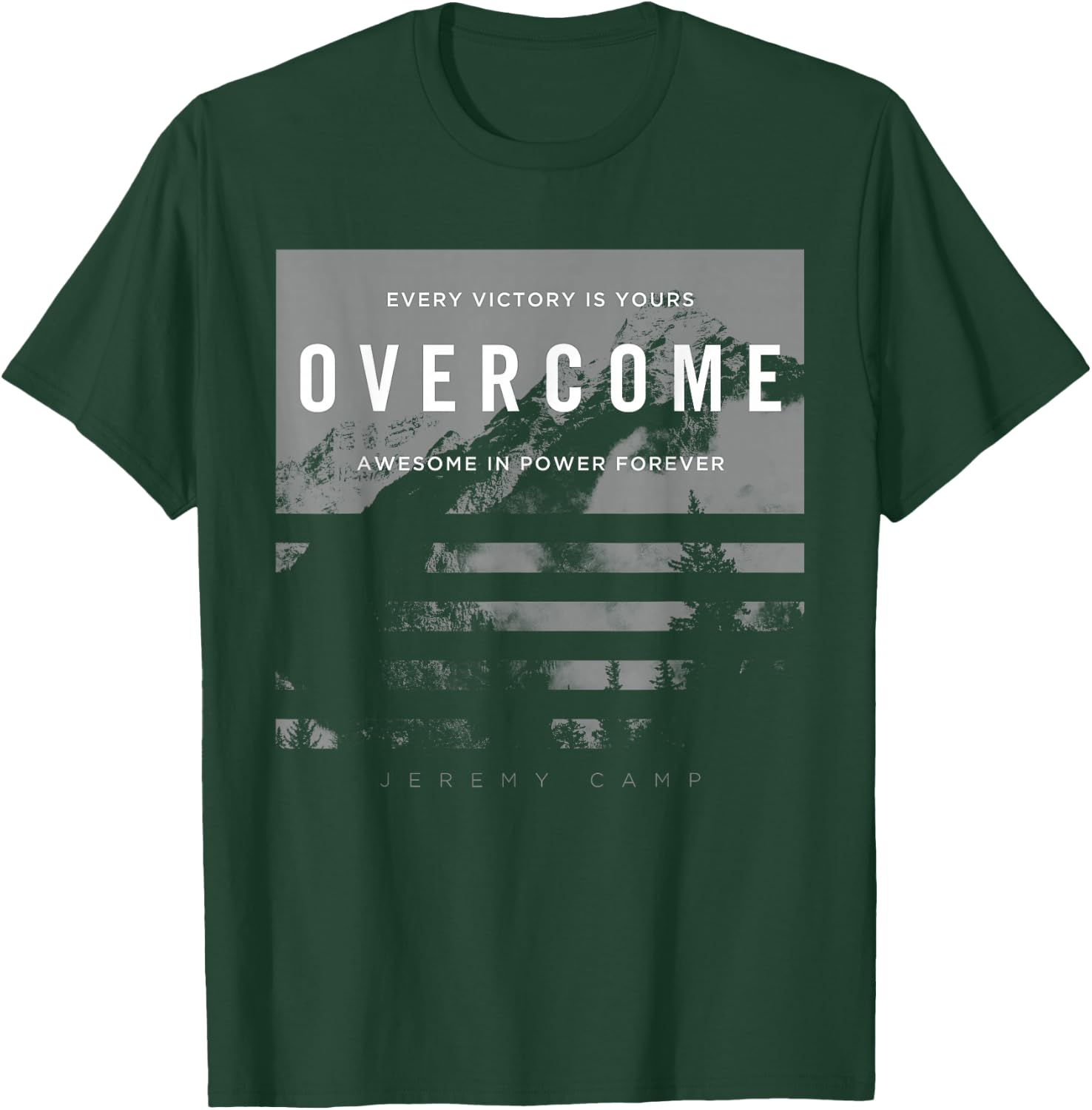 Jeremy Camp - Overcome T-Shirt - T-Shirt | Forest