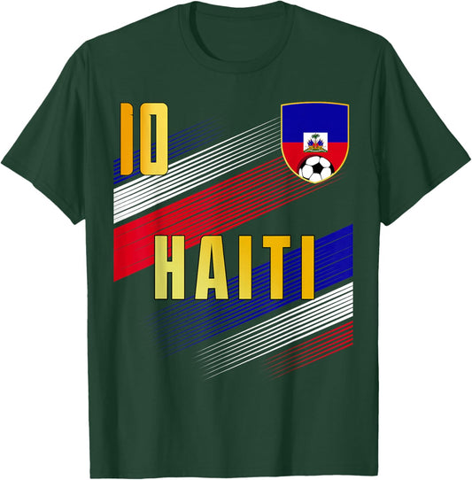 Haiti Flag Haitian Pride Lovers T-Shirt - T-Shirt | Forest