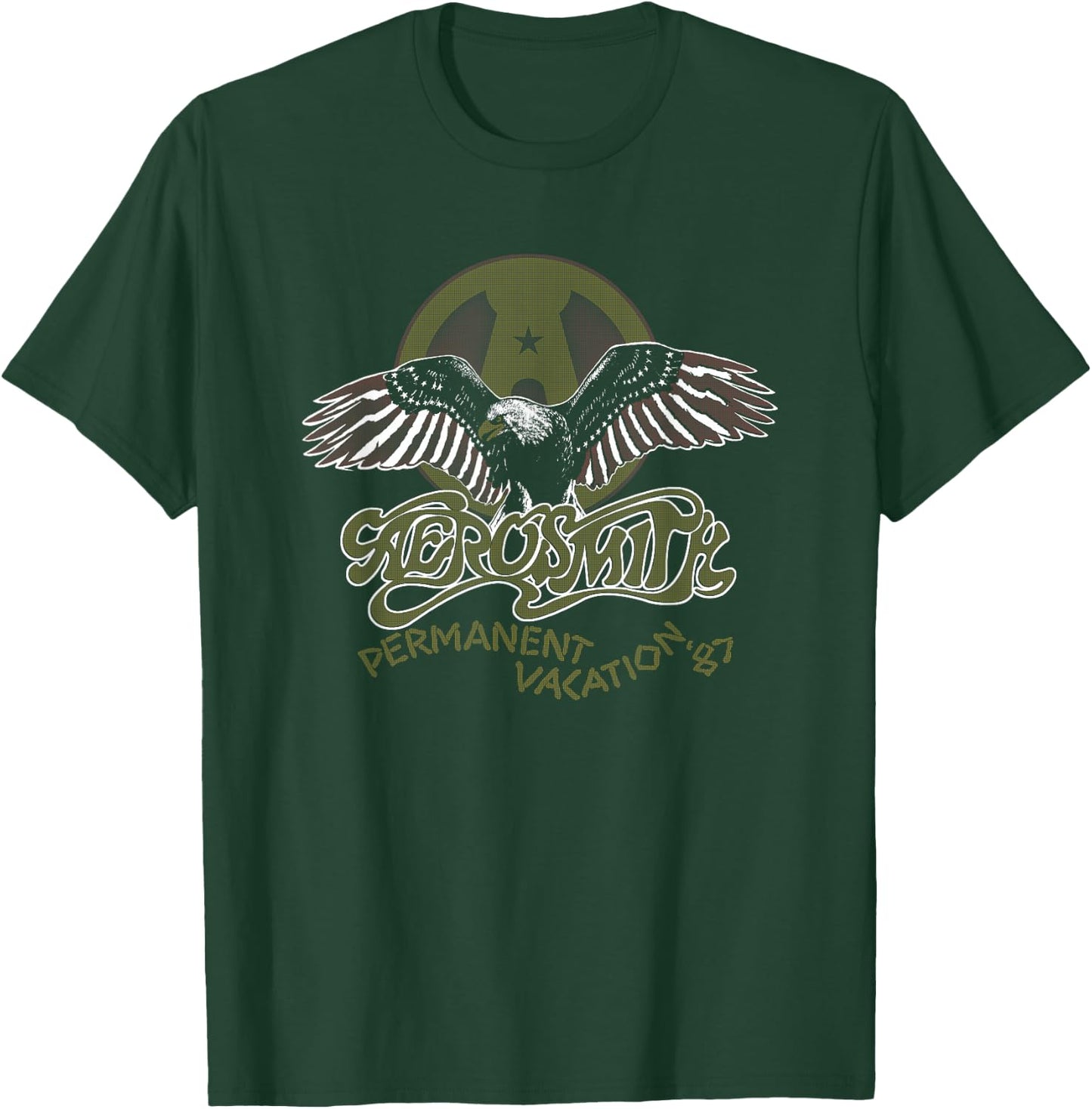 Aerosmith - Permanent Vacation '87 T-Shirt - T-Shirt | Forest