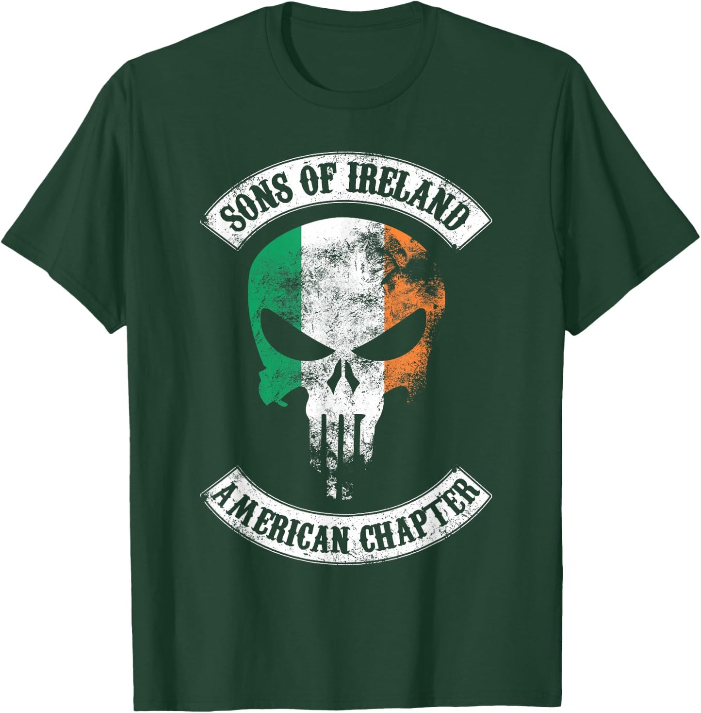 Irish Pride Apparel - Sons of Ireland - American Chapter T-Shirt - T-Shirt | Forest