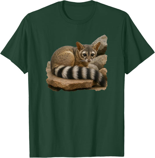 Animal Series. Ringtail. T-Shirt - T-Shirt | Forest