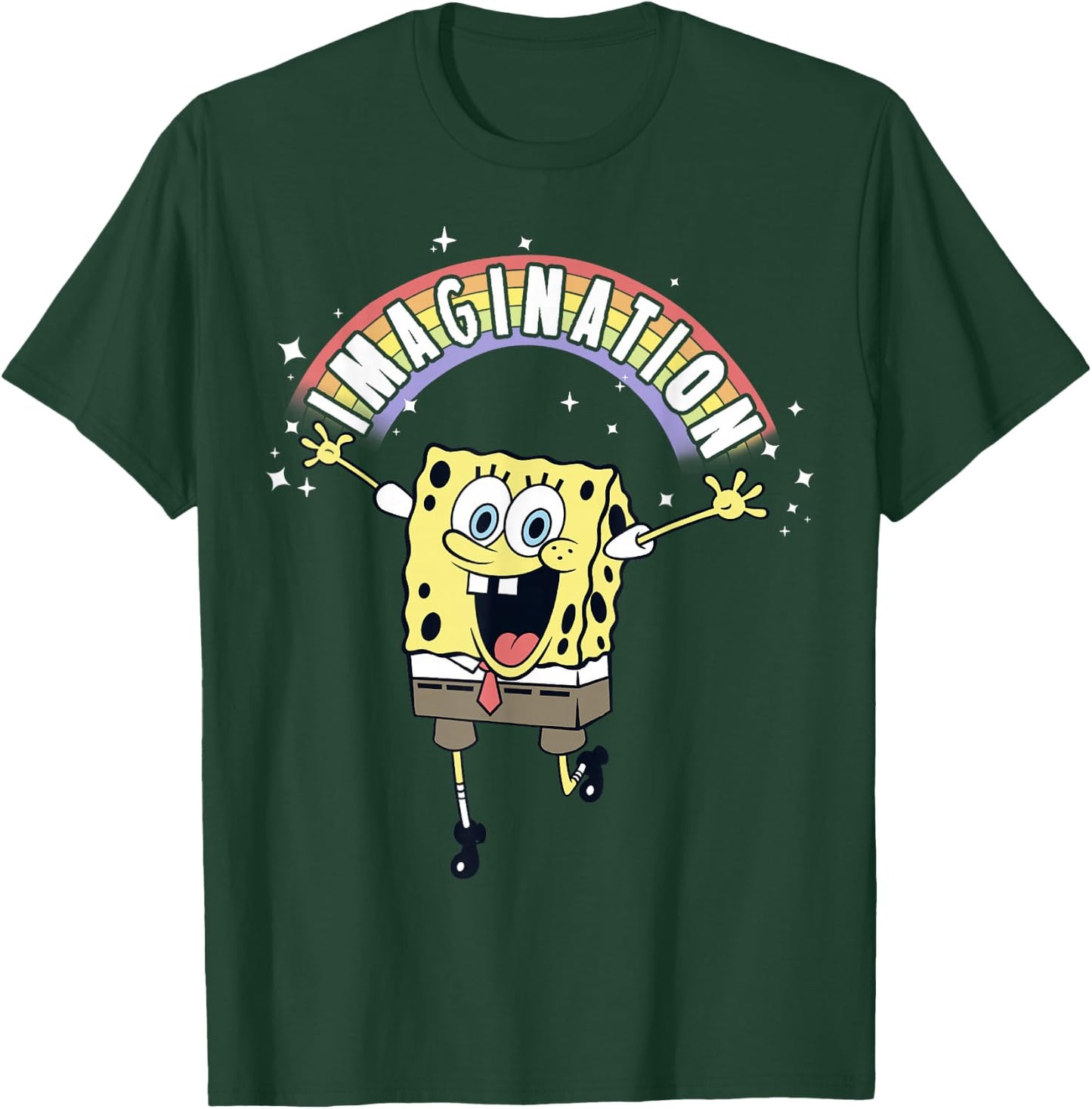 SpongeBob SquarePants Imagination Rainbow T-Shirt - T-Shirt | Forest
