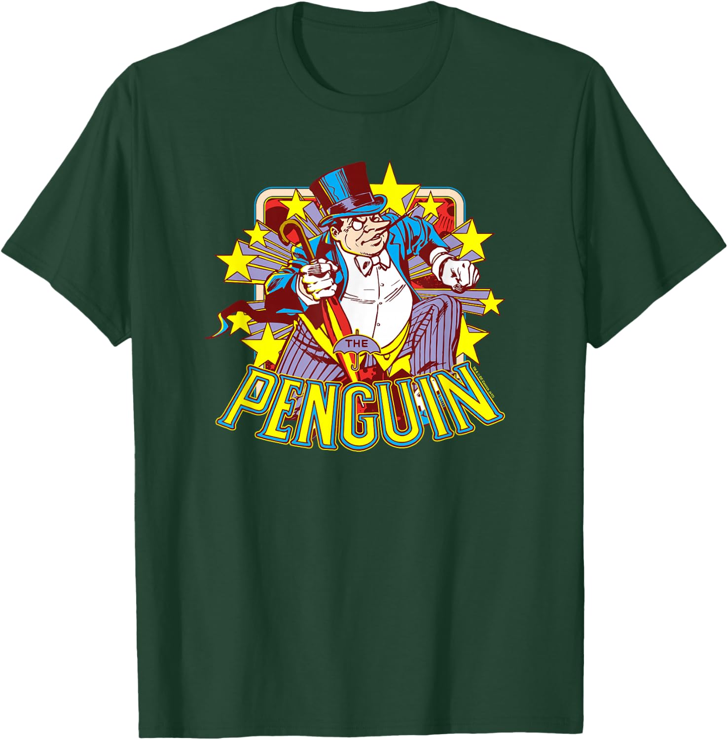 Batman Penguin Stars T-Shirt - T-Shirt | Forest