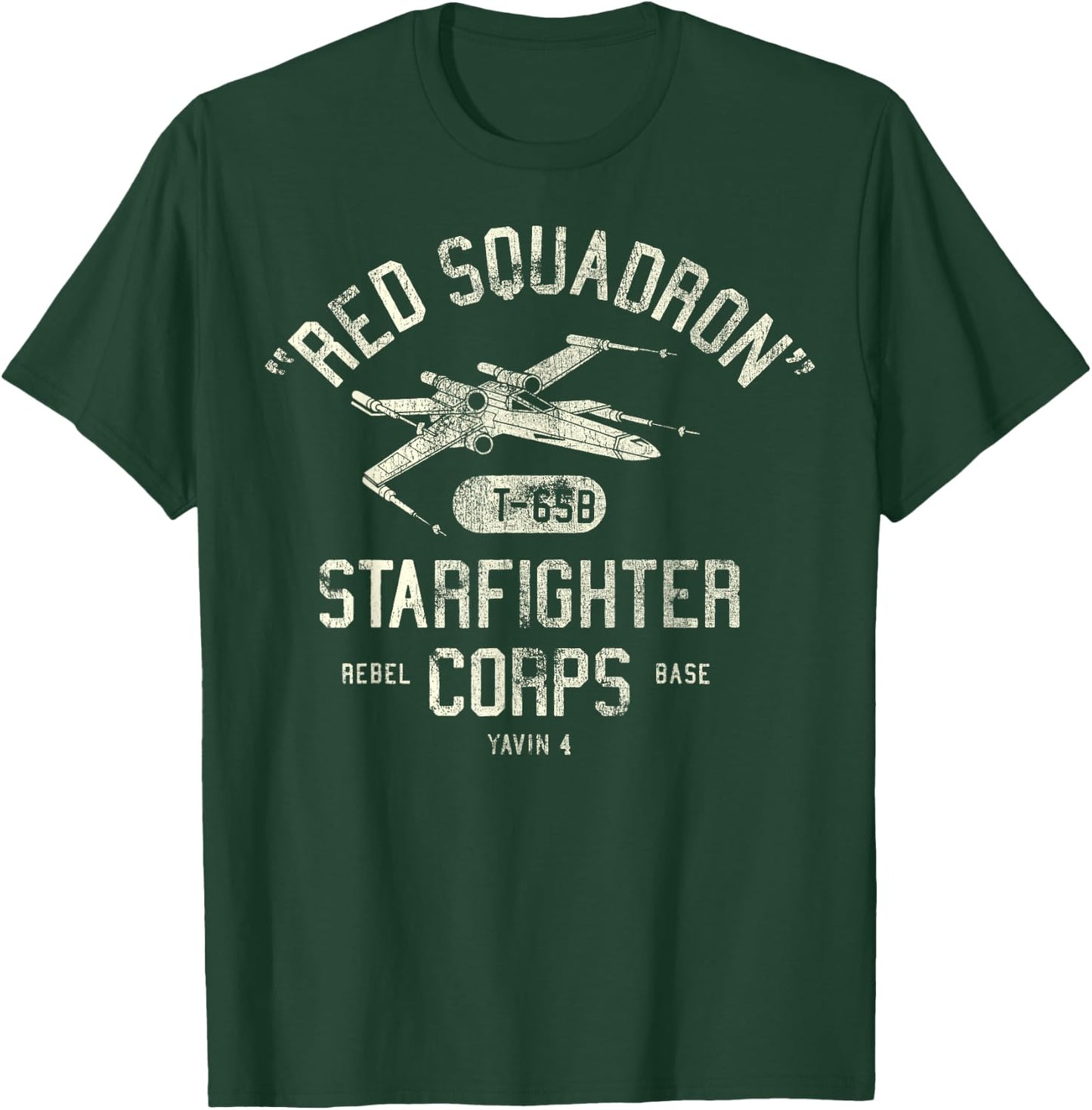 Star Wars Rebel X-Wing Starfighter Corps Graphic T-Shirt - T-Shirt | Forest