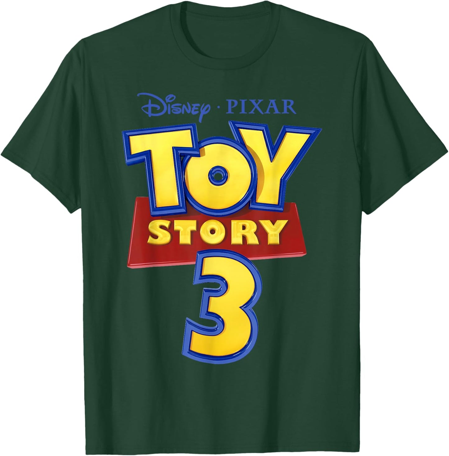 Disney Pixar Toy Story 3 Original Logo T-Shirt - T-Shirt | Forest