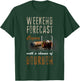 Weekend Forecast Cigars with Chance Bourbon Gift Men T-Shirt - T-Shirt | Forest