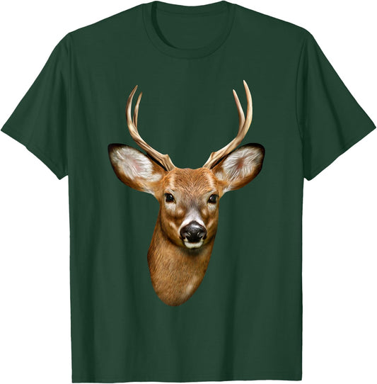 Young Buck Deer Antlers Forest Wildlife Animal deer t shirt T-Shirt - T-Shirt | Forest