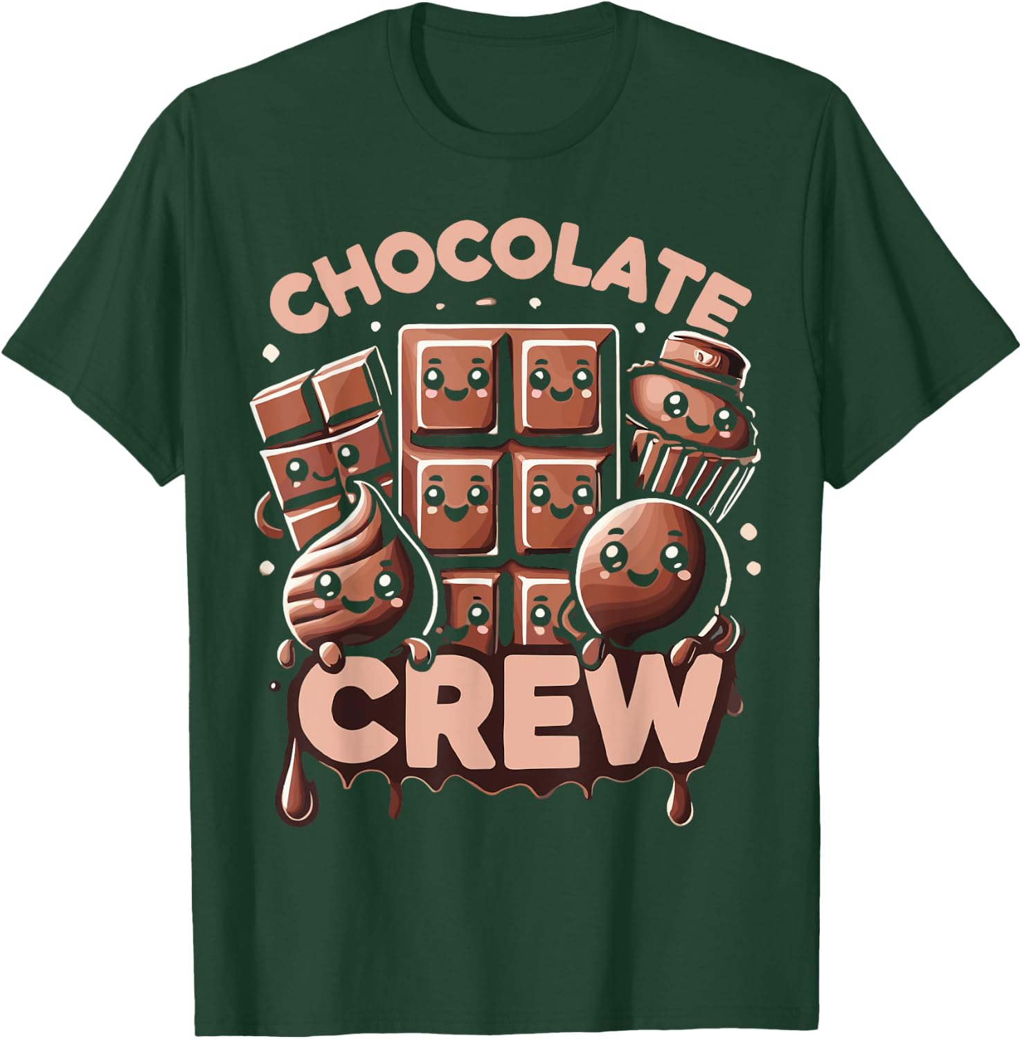 Chocolate Crew T-Shirt - T-Shirt | Forest