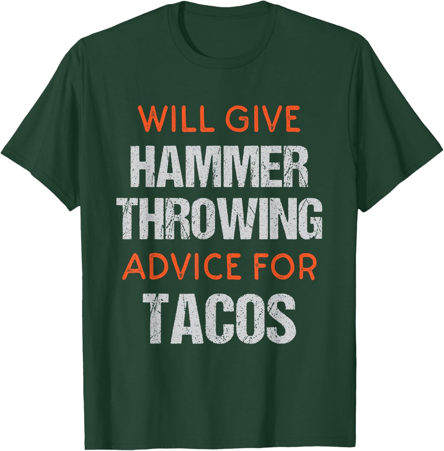 Track Funny Field Event Hammer Throwing Throwers T-Shirt - T-Shirt | Forest