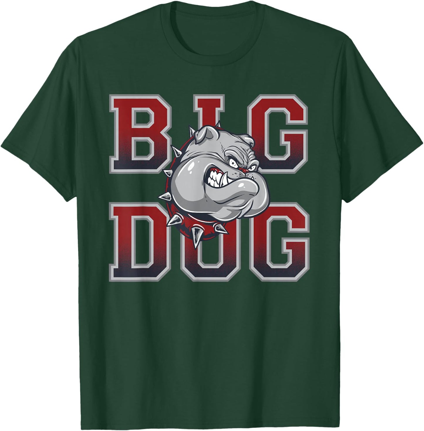Big Dog Bulldog T-Shirt - T-Shirt | Forest