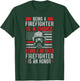 Being A Retired Firefighter Is An Honor US Flag T-Shirt - T-Shirt | Forest
