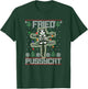 Fried Pussycat Funny Ugly Sweater Christmas Holiday Gift Women T-Shirt - T-Shirt | Forest