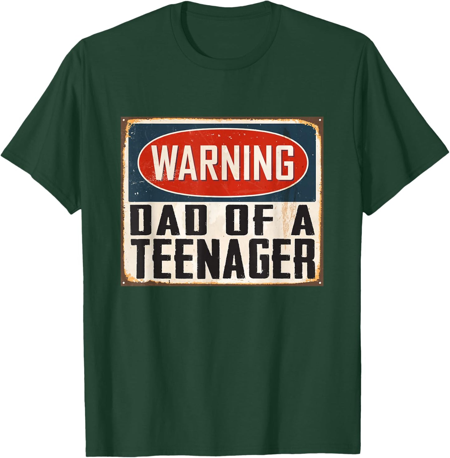 Dad of a Teenager Official Teenager Matching T-Shirt - T-Shirt | Forest