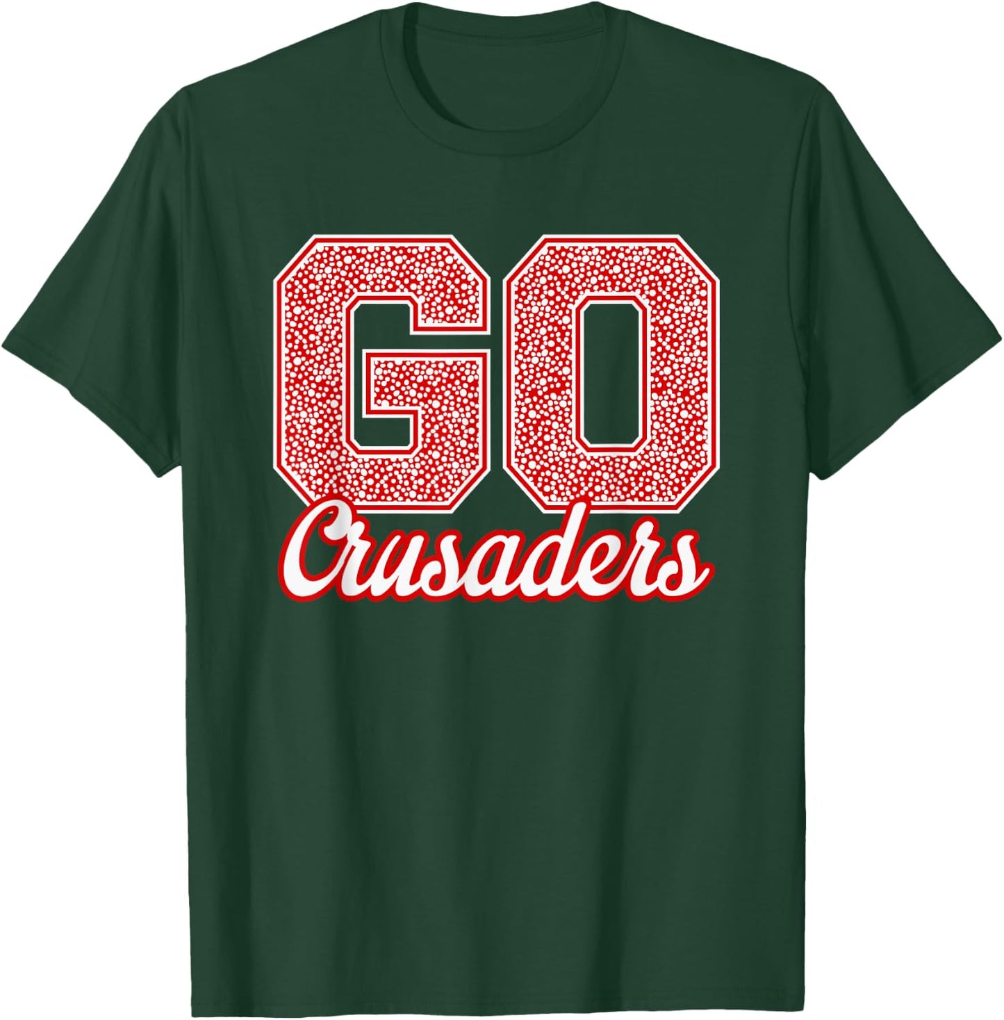 Holy Cross Crusaders GO! School Pride T-Shirt - T-Shirt | Forest
