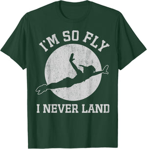 Disney Peter Pan So Fly Moon Silhouette T-Shirt - T-Shirt | Forest