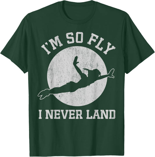 Disney Peter Pan So Fly Moon Silhouette T-Shirt - T-Shirt | Forest