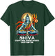Shiva Hindu God Spiritual Shiva Creator Maintainer Destroyer T-Shirt - T-Shirt | Forest
