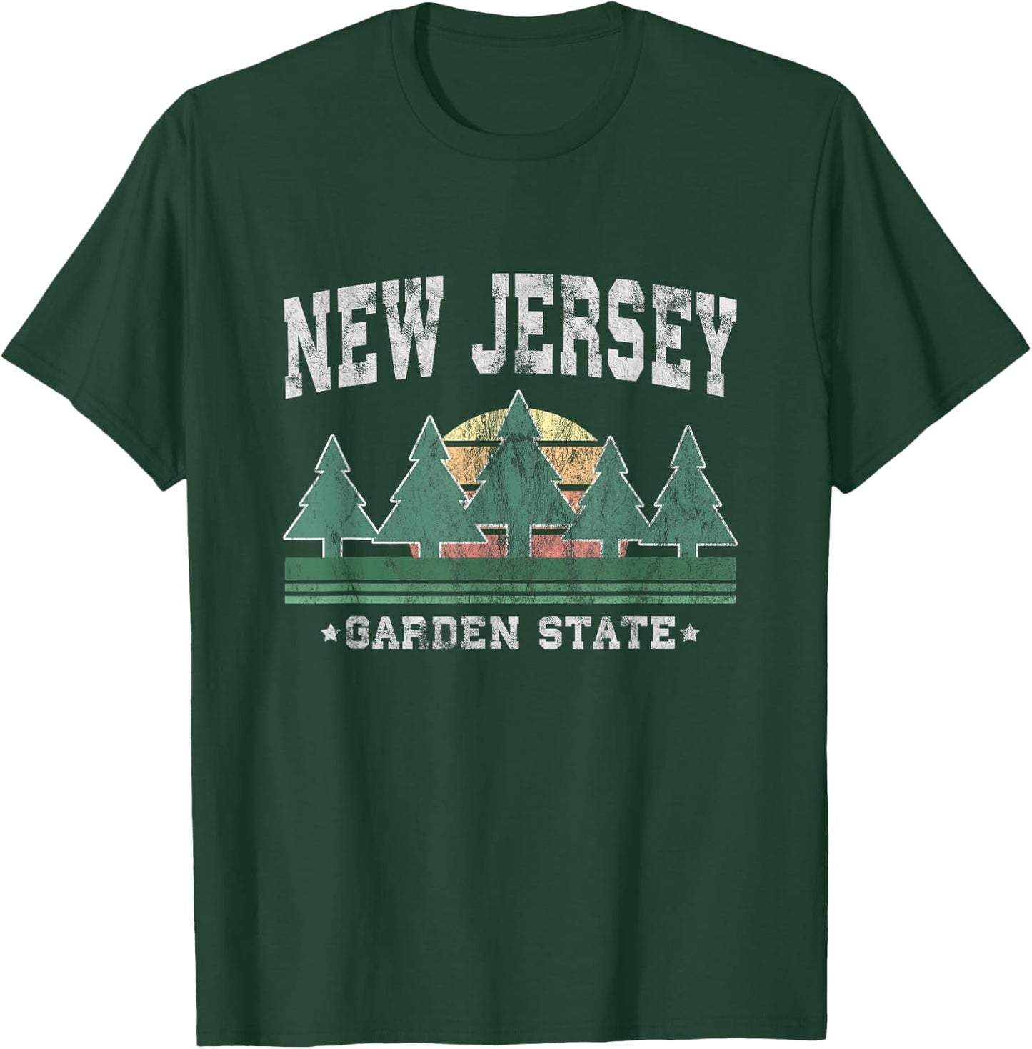 New Jersey Retro Vintage Gift , Women & Kids T-Shirt - T-Shirt | Forest
