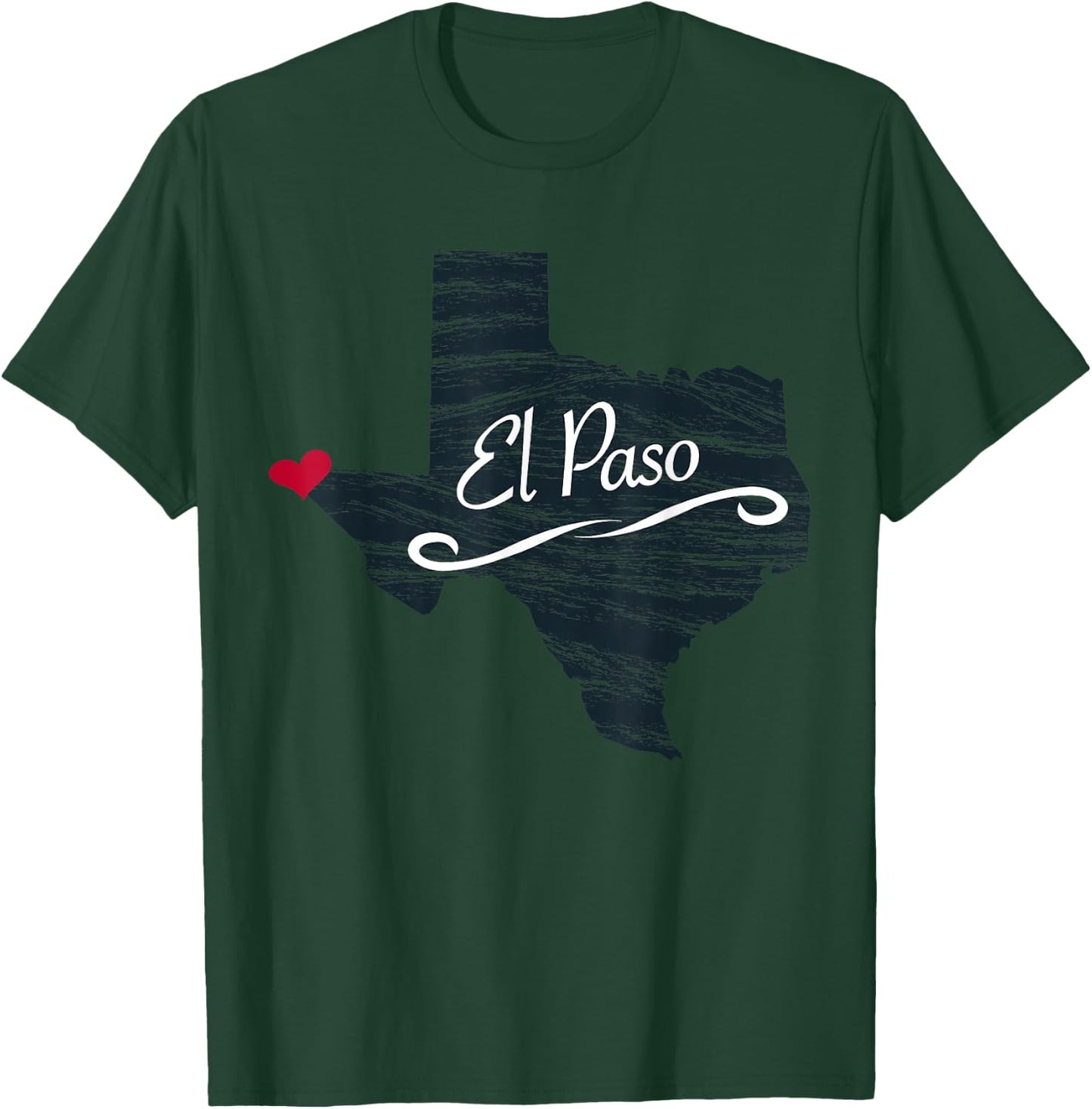 El Paso Texas | TX Gift - Men's Women's Kid's T-Shirt - T-Shirt | Forest