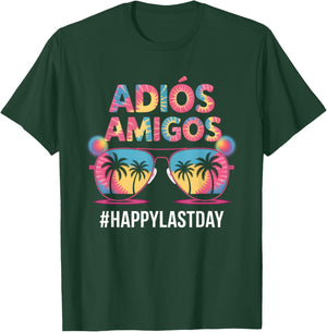 Last Day of School Summer Vibes Celebration Teacher Student T-Shirt - T-Shirt | Forest