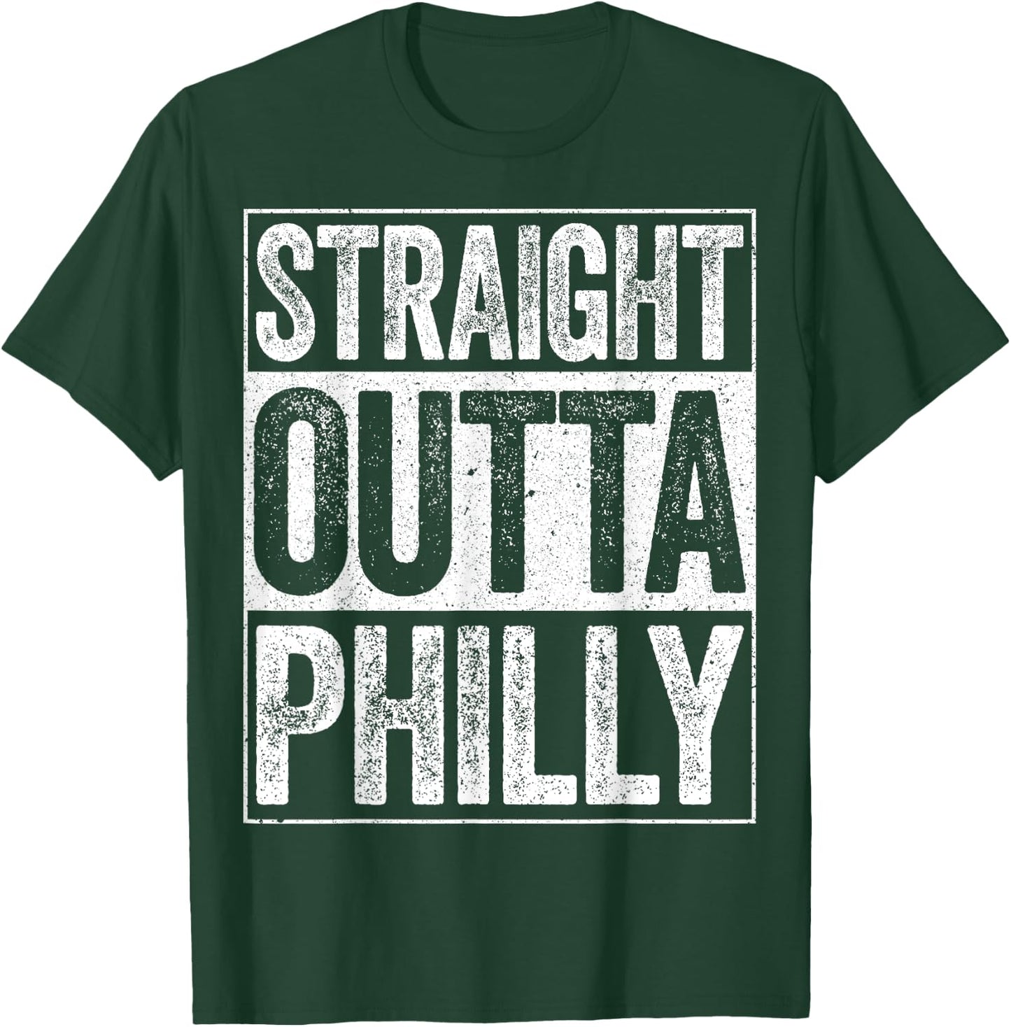 Straight Outta Philly Pennsylvania State Shirt T-Shirt - T-Shirt | Forest