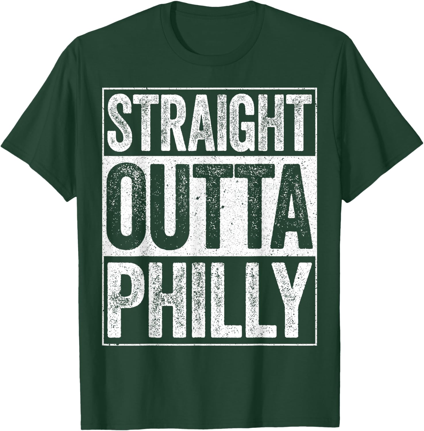 Straight Outta Philly Pennsylvania State Shirt T-Shirt - T-Shirt | Forest