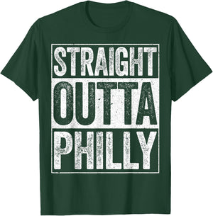 Straight Outta Philly Pennsylvania State Shirt T-Shirt - T-Shirt | Forest