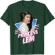 Star Wars Princess Leia Retro 80s Grid Badge Graphic T-Shirt - T-Shirt | Forest