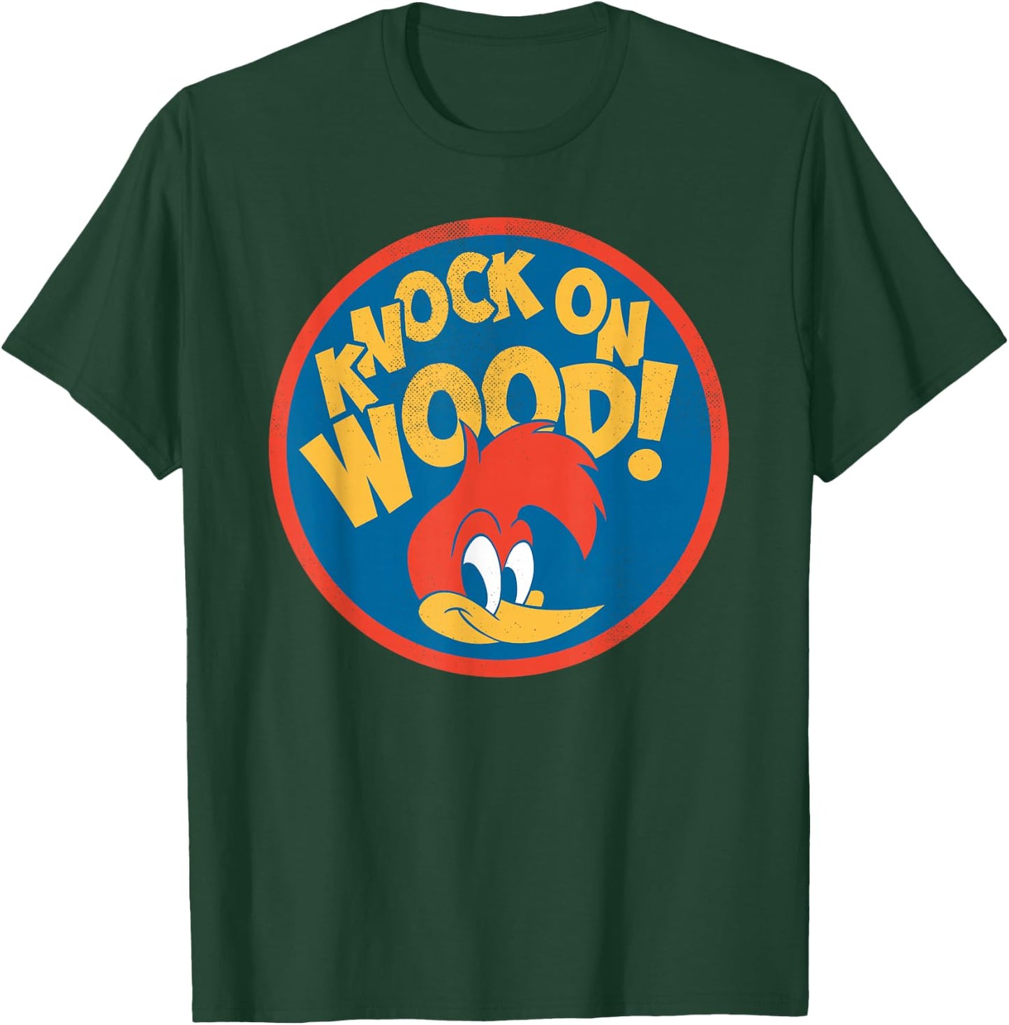 Woody Woodpecker Knock on Wood! T-Shirt - T-Shirt | Forest