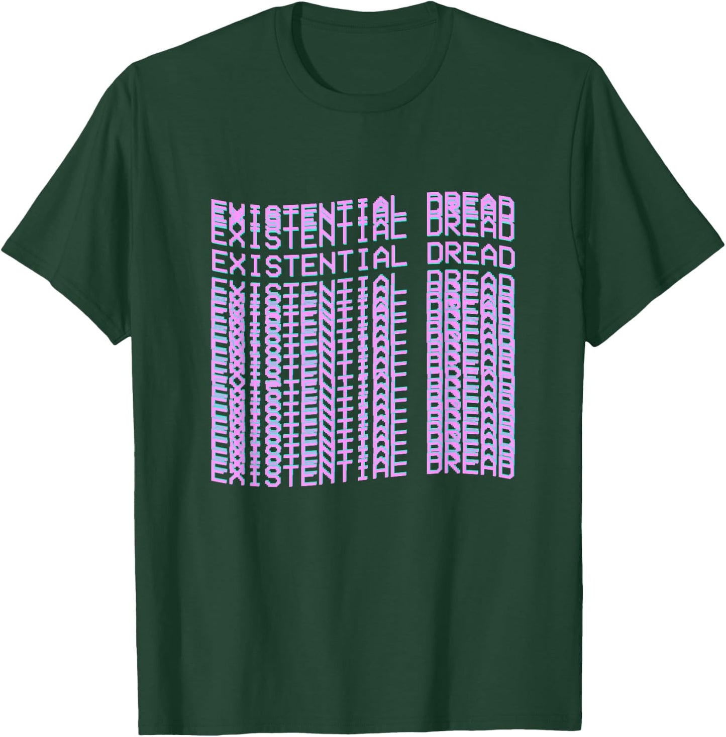 Existential Dread - Vaporwave Streetwear Shirt T-Shirt - T-Shirt | Forest