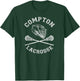 Compton Lacrosse Vintage Distressed Retro Lax T-Shirt - T-Shirt | Forest