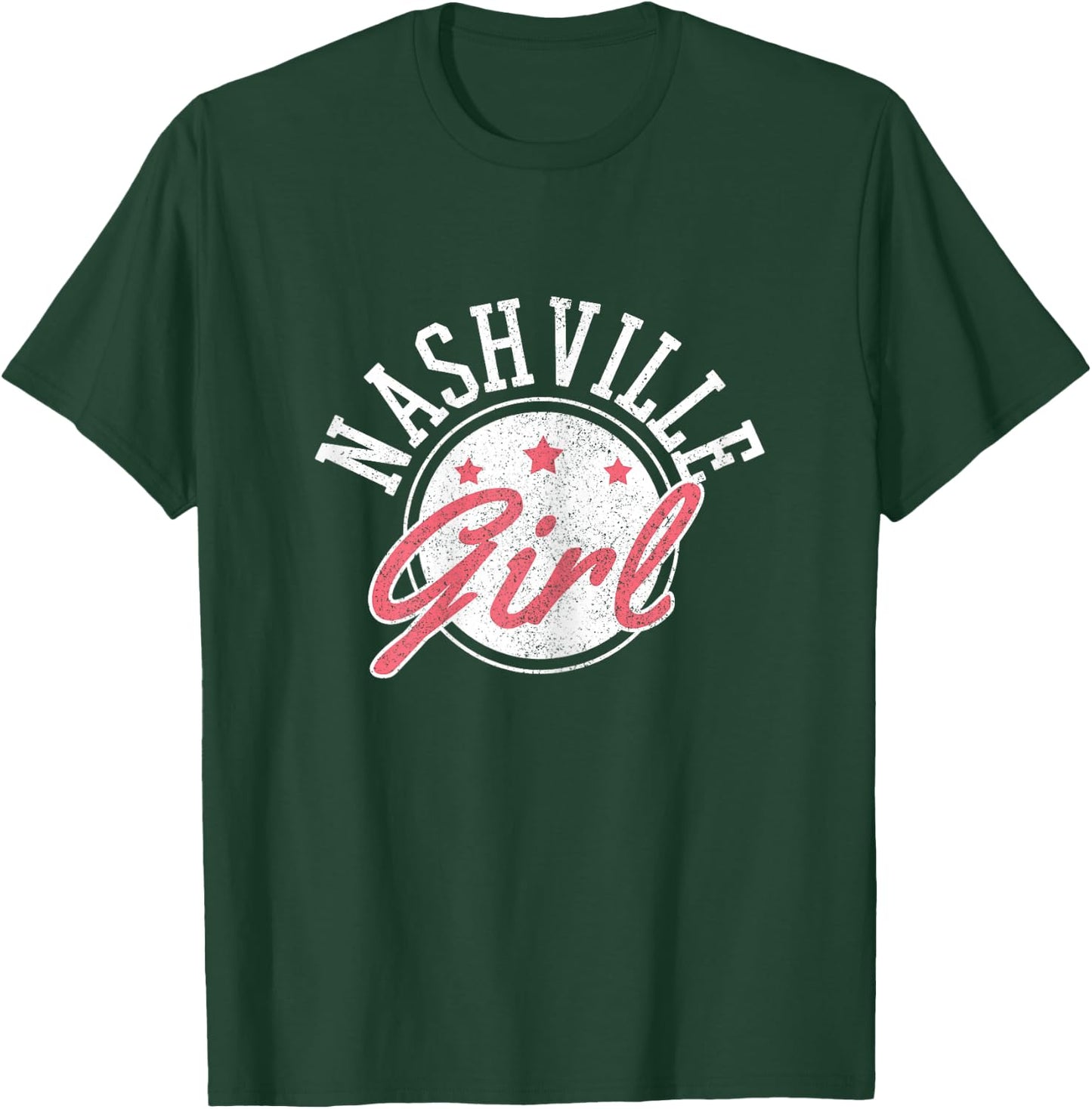 Nashville Girl - Tennessee Country Music City Gift T-Shirt - T-Shirt | Forest