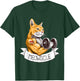 Meowscle Gym Workout Cat Pun Men Women Kids T-Shirt - T-Shirt | Forest