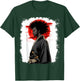 Afro American Samurai Anime Cartoon Japanese Bushido Warrior T-Shirt - T-Shirt | Forest