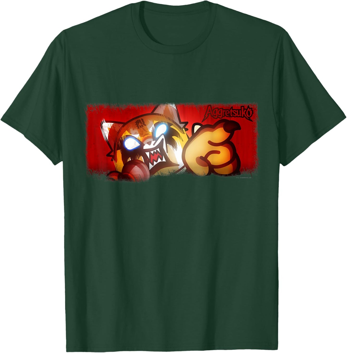 Aggretsuko Ultimate Rage Shirt T-Shirt - T-Shirt | Forest