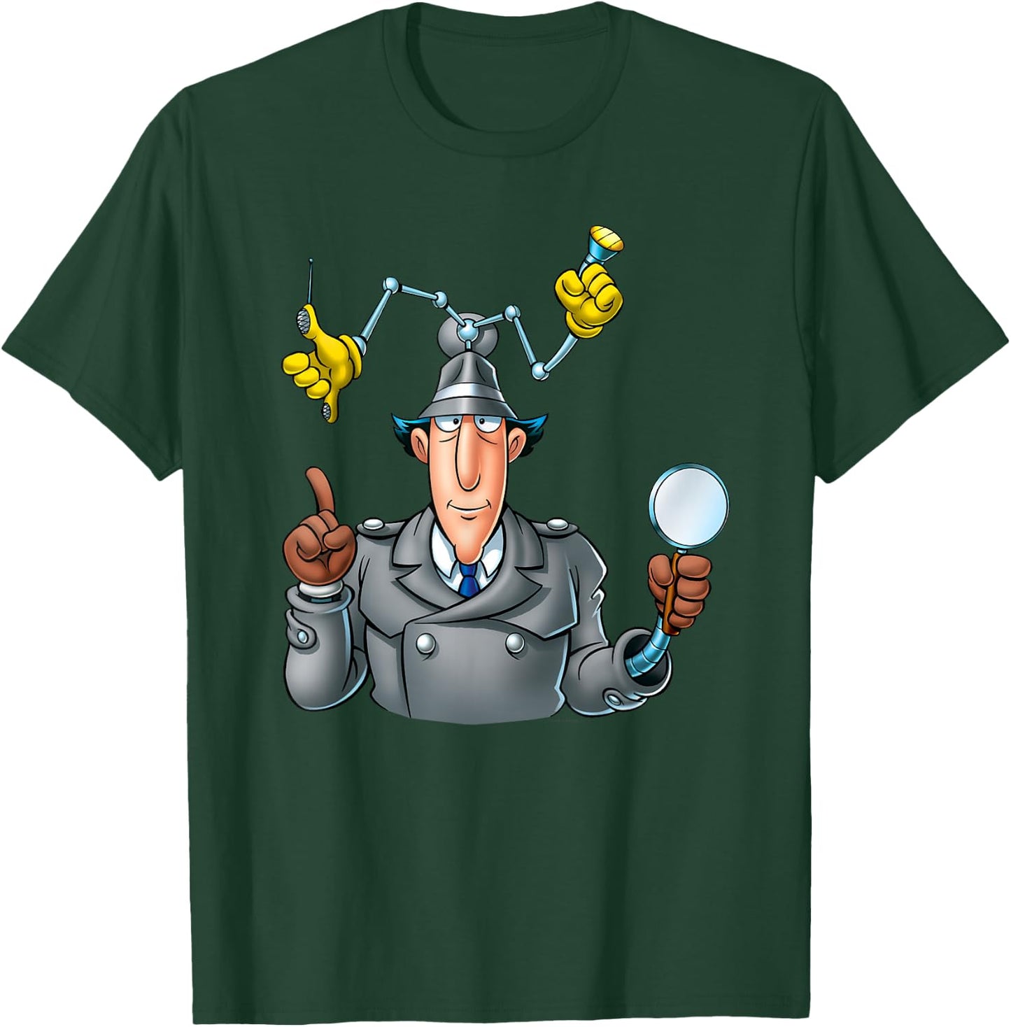 Inspector Gadget - Adult T Shirt - Classic 08 T-Shirt - T-Shirt | Forest