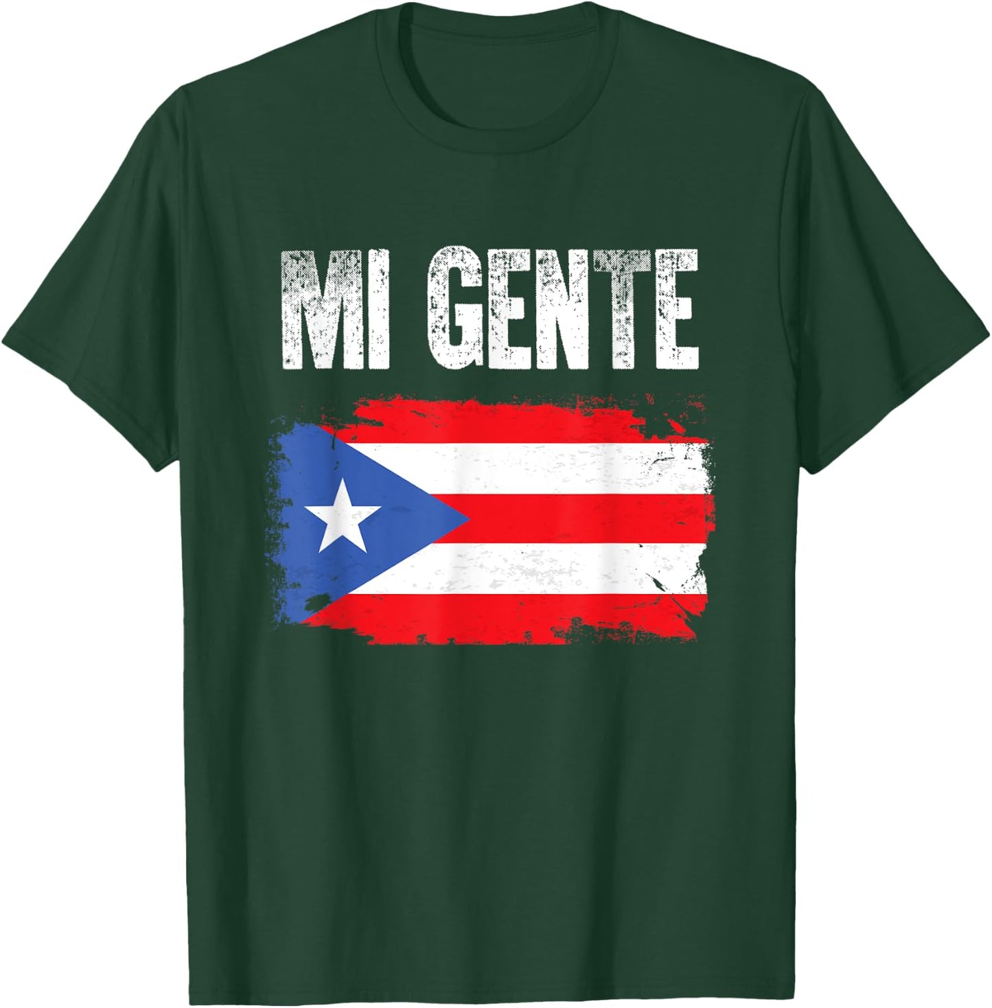 Mi Gente! (My People) Puerto Rican Pride T-Shirt - T-Shirt | Forest