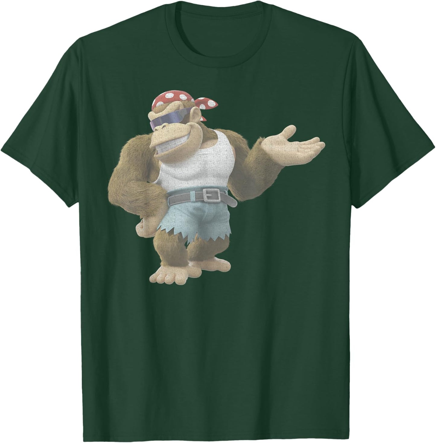 Nintendo Donkey Kong Country Funky Kong Simple T-Shirt - T-Shirt | Forest