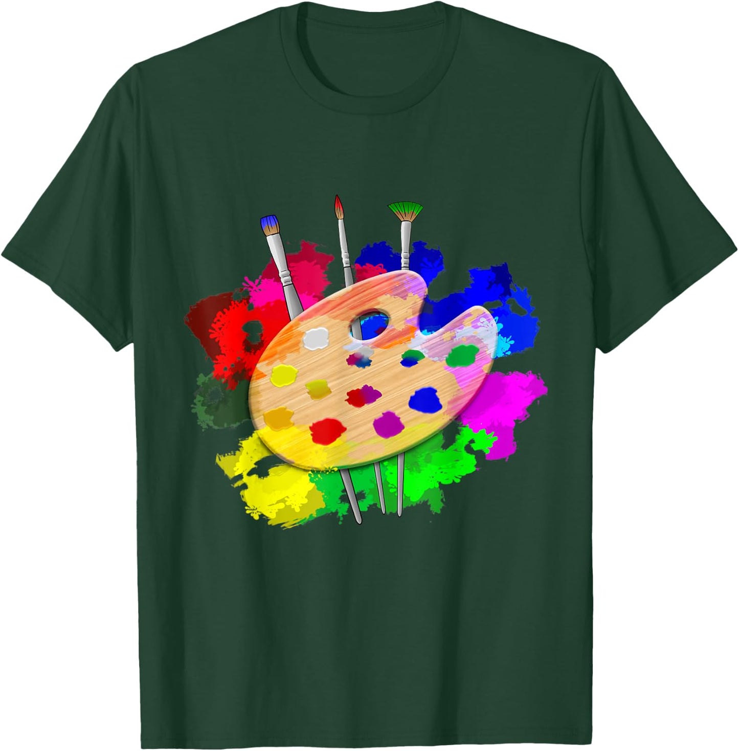 Artist Palette Artist T-Shirt - T-Shirt | Forest